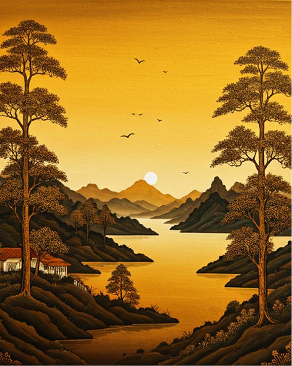 Hoàng hôn ở Huế