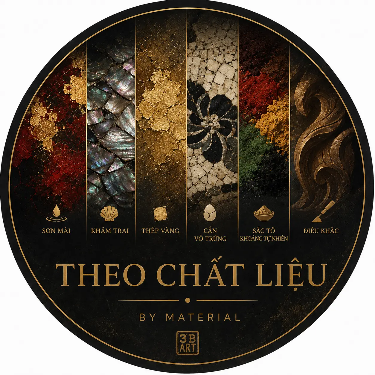 Theo chất liệu